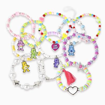 Pulseira DIY Care Bears – Conjunto de Beleza – Pack 4