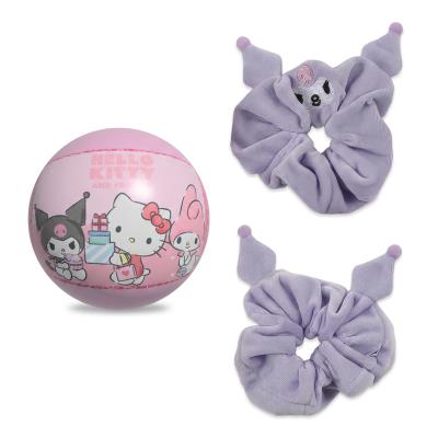 Acessórios de Cabelo em Tecido Hello Kitty – 3 Peças – Pack 12