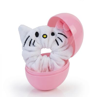 Acessórios de Cabelo em Tecido Hello Kitty – 3 Peças – Pack 12