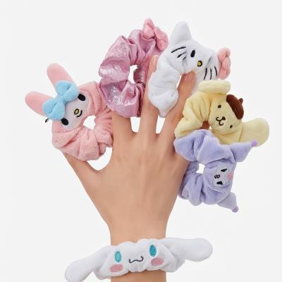 Acessórios de Cabelo em Tecido Hello Kitty – 3 Peças – Pack 12
