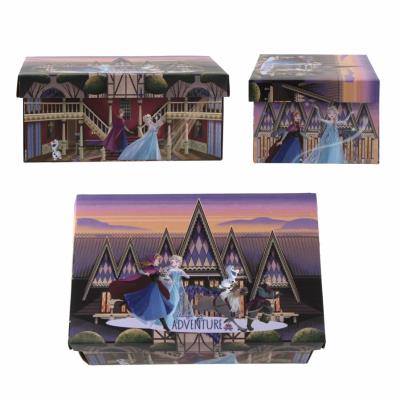 Caixa de Pasta de Conjunto de Beleza Frozen – Praticidade e Estilo – Pack 2