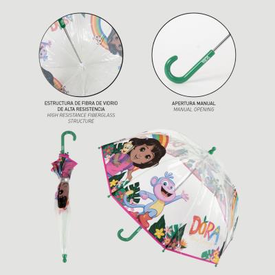 Guarda-Chuva Manual Dora a Exploradora – Pack 4