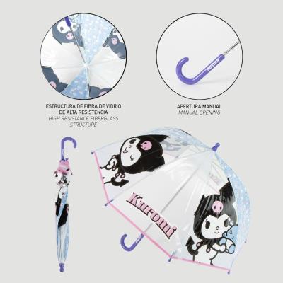 Guarda-Chuva Manual Hello Kitty Kuromi – Pack 4