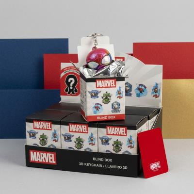 Chaveiro Avengers em Caixa Cega – Pack 6