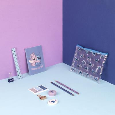 Conjunto de Papelaria Escolar Stitch – Pack 6