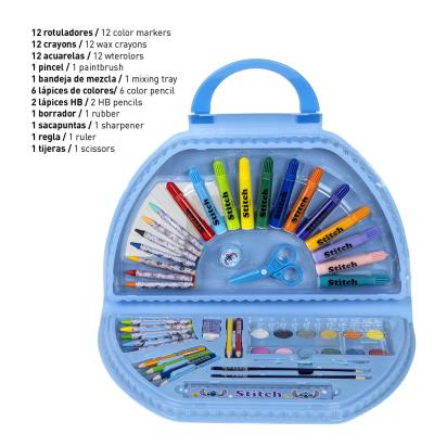 Conjunto Colorível 50 Peças Stitch – Pack 2