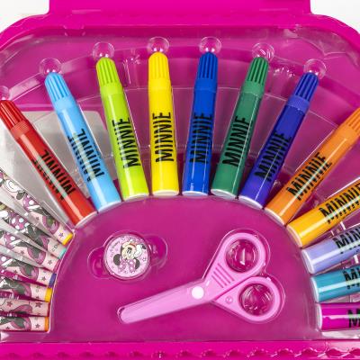 Conjunto Colorível Minnie Mouse – 50 Peças – Pack 12