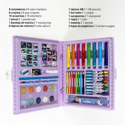 Conjunto Colorível Frozen com Caixa Inclusa – Pack 6