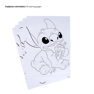 Conjunto Colorível Stitch – Pack 6