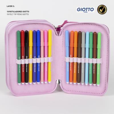 Estojo de Lápis Minnie Mouse com Acessórios Giotto – Pack 2