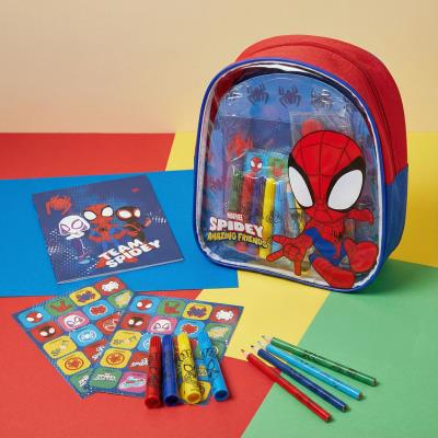 Mochila Colorível Spidey para Crianças – Pack 2
