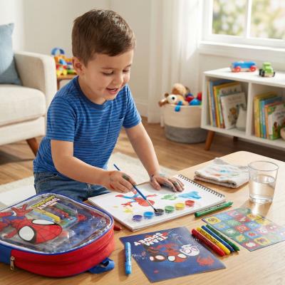Mochila Colorível Spidey para Crianças – Pack 2