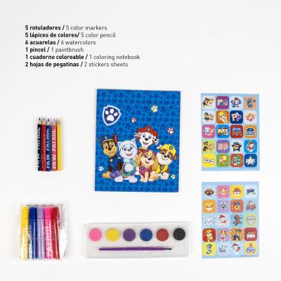 Conjunto de Mochila Colorível Paw Patrol – Pack 2