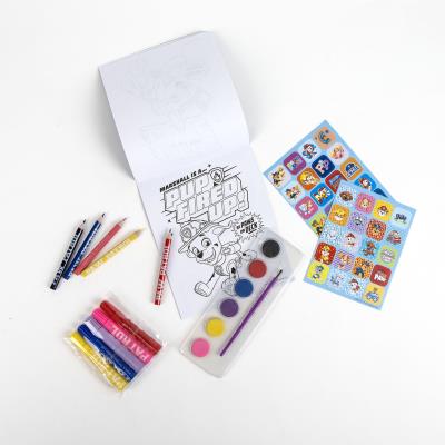 Conjunto de Mochila Colorível Paw Patrol – Pack 2