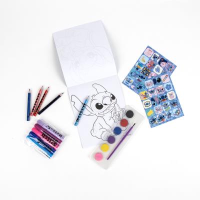 Conjunto de Mochila Colorível Stitch – Pack 2