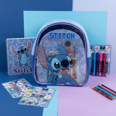 Conjunto de Mochila Colorível Stitch – Pack 2