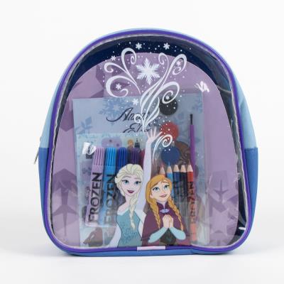 Conjunto de Mochila Colorível Frozen para Crianças – Pack 2