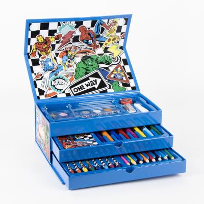 Conjunto de Pasta Colorível Avengers para Criatividade – Pack 2