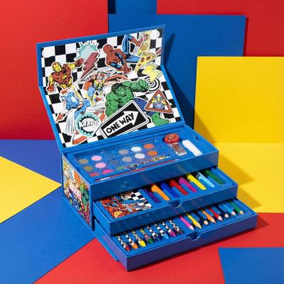 Conjunto de Pasta Colorível Avengers para Criatividade – Pack 2