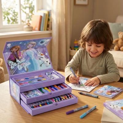 Conjunto de Pasta Colorível Frozen para Criatividade – Pack 2