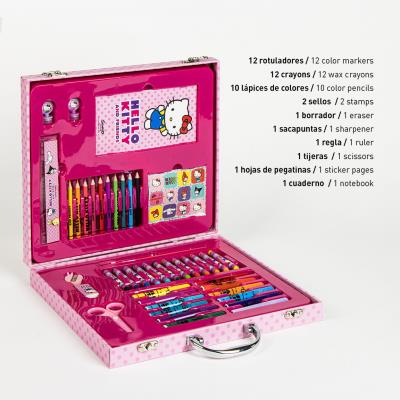 Pasta Colorível Hello Kitty – Pack 4