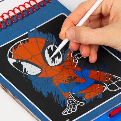 Livro de Scratch Licenciado Spidey – Pack 12