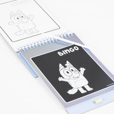 Livro de Riscos Bluey para Crianças – Pack 12