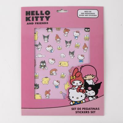 Conjunto de Adesivos Hello Kitty – Pack 24