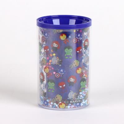 Conjunto de Papelaria Porta-Lápis Avengers – Pack 6
