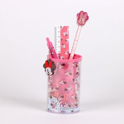 Conjunto de Papelaria Porta-Lápis Minnie – Pack 6