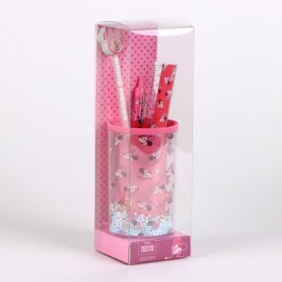 Conjunto de Papelaria Porta-Lápis Minnie – Pack 6