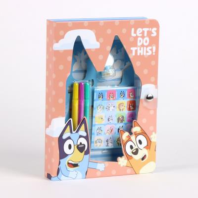Conjunto de Cadernos Licenciado Bluey – Pack 8