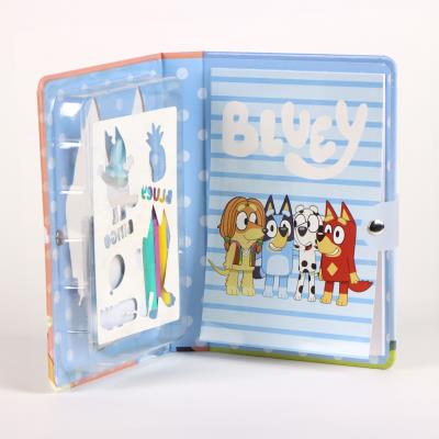 Conjunto de Cadernos Licenciado Bluey – Pack 8