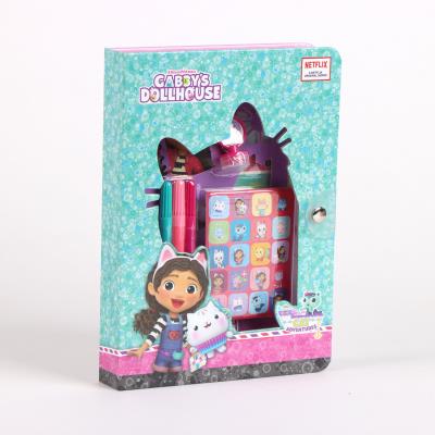 Caderno de Conjunto Licenciado Casa de Bonecas da Gabby – Pack 16