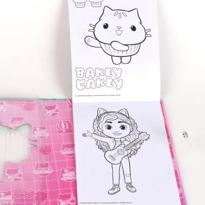 Caderno de Conjunto Licenciado Casa de Bonecas da Gabby – Pack 16
