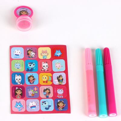 Caderno de Conjunto Licenciado Casa de Bonecas da Gabby – Pack 16