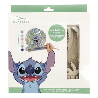 Figuras de Madeira Coloráveis Stitch – Pack 6