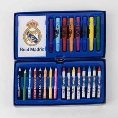 Conjunto de Pasta Colorível Real Madrid – Pack 2