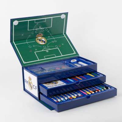 Conjunto de Pasta Colorível Real Madrid – Pack 2