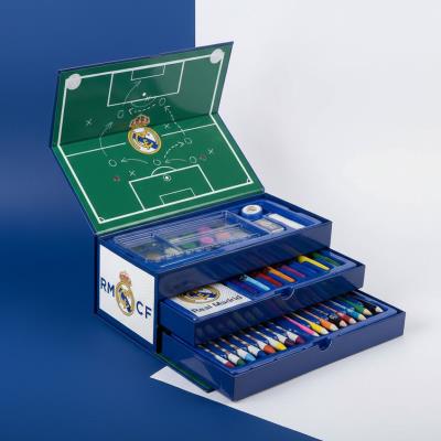 Conjunto de Pasta Colorível Real Madrid – Pack 2