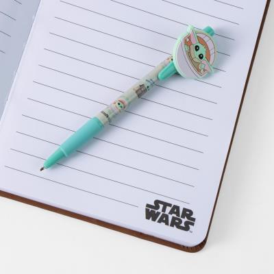 Conjunto de Papelaria Grogu Mandalorian