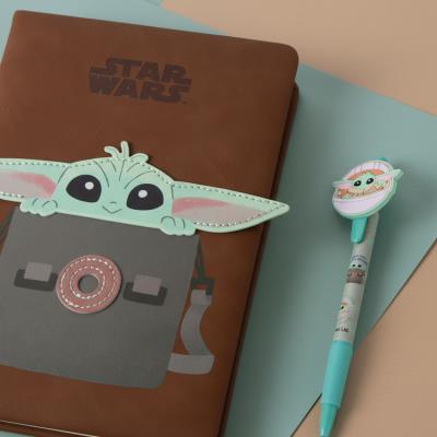 Conjunto de Papelaria Grogu Mandalorian