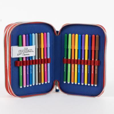 Armário de Lápis Spider-Man com Acessórios Inclusos – Pack 2