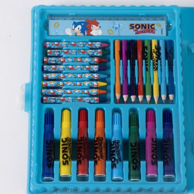 Conjunto Colorível Sonic para Crianças – Pack 6