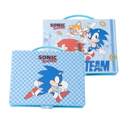 Conjunto Colorível Sonic para Crianças – Pack 6