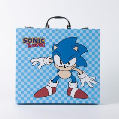 Conjunto de Pasta Colorível Sonic – Pack 4