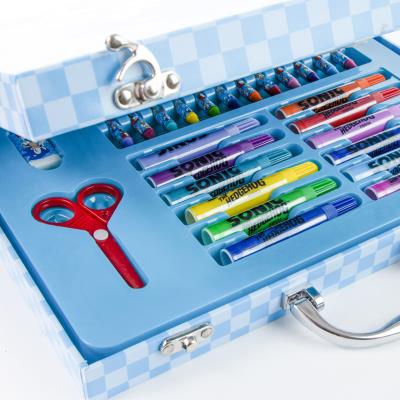 Conjunto de Pasta Colorível Sonic – Pack 4