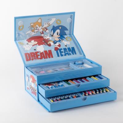Conjunto de Pasta Colorível Sonic – Pack 2