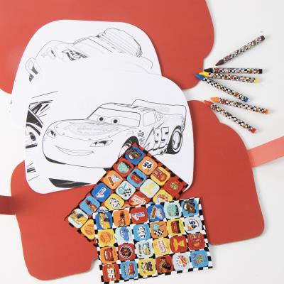 Álbum de Atividades Coloridas Licenciado Cars – Pack 6