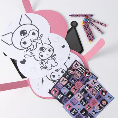 Álbum de Atividades Coloridas Licenciado Hello Kitty Kuromi – Pack 6